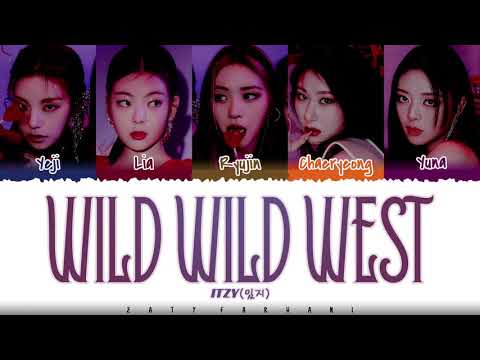 ITZY (있지) – &#039;WILD WILD WEST&#039; Lyrics [Color Coded_Han_Rom_Eng]