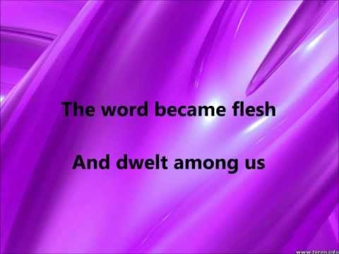 Colin Buchanan - The Word Became Flesh - W Lyrics