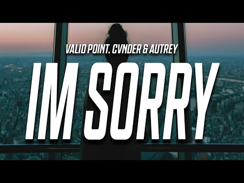 Valid Point. , CVNDER &amp; Autrey - I&#039;m Sorry (Lyrics)