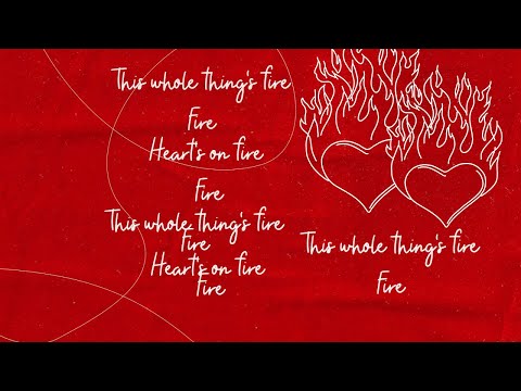 JOE IRON - Heart&#039;z On Fire (Official Lyric Video)