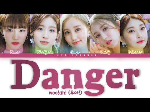 woo!ah! (우아!) – Danger (단거) Lyrics (Color Coded Han/Rom/Eng)