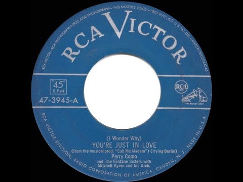 1951 HITS ARCHIVE: You’re Just In Love - Perry Como &amp; Fontane Sisters